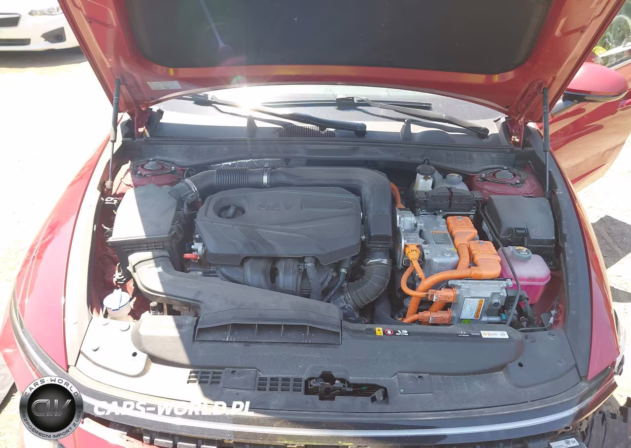 2025 Hyundai Sonata Hybrid Sel VIN:KMHL34JJ0SA104418 - 10