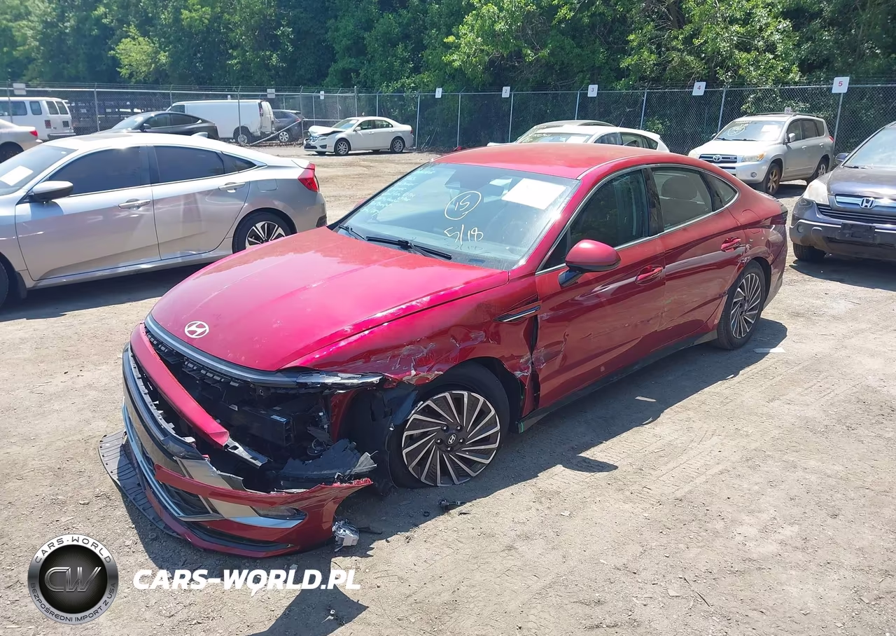 2025 Hyundai Sonata Hybrid Sel VIN:KMHL34JJ0SA104418 - 2