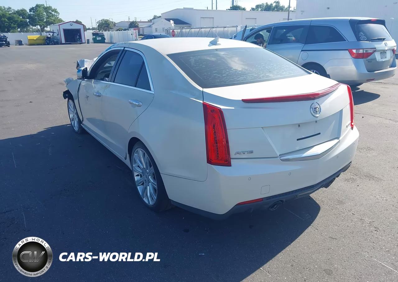 2013 Cadillac Ats Luxury VIN:1G6AB5RX3D0167263 - 3