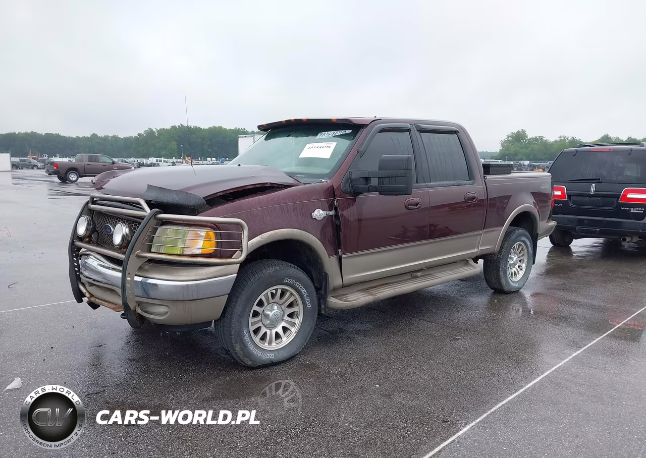 2002 Ford F-150 Lariat-Xlt VIN:1FTRW08L82KB56878 - 2