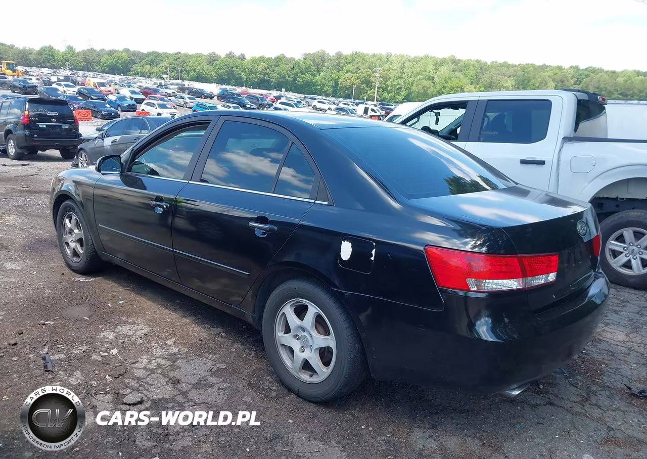 2006 Hyundai Sonata Gls V6-Lx V6 VIN:5NPEU46F66H153992 - 3