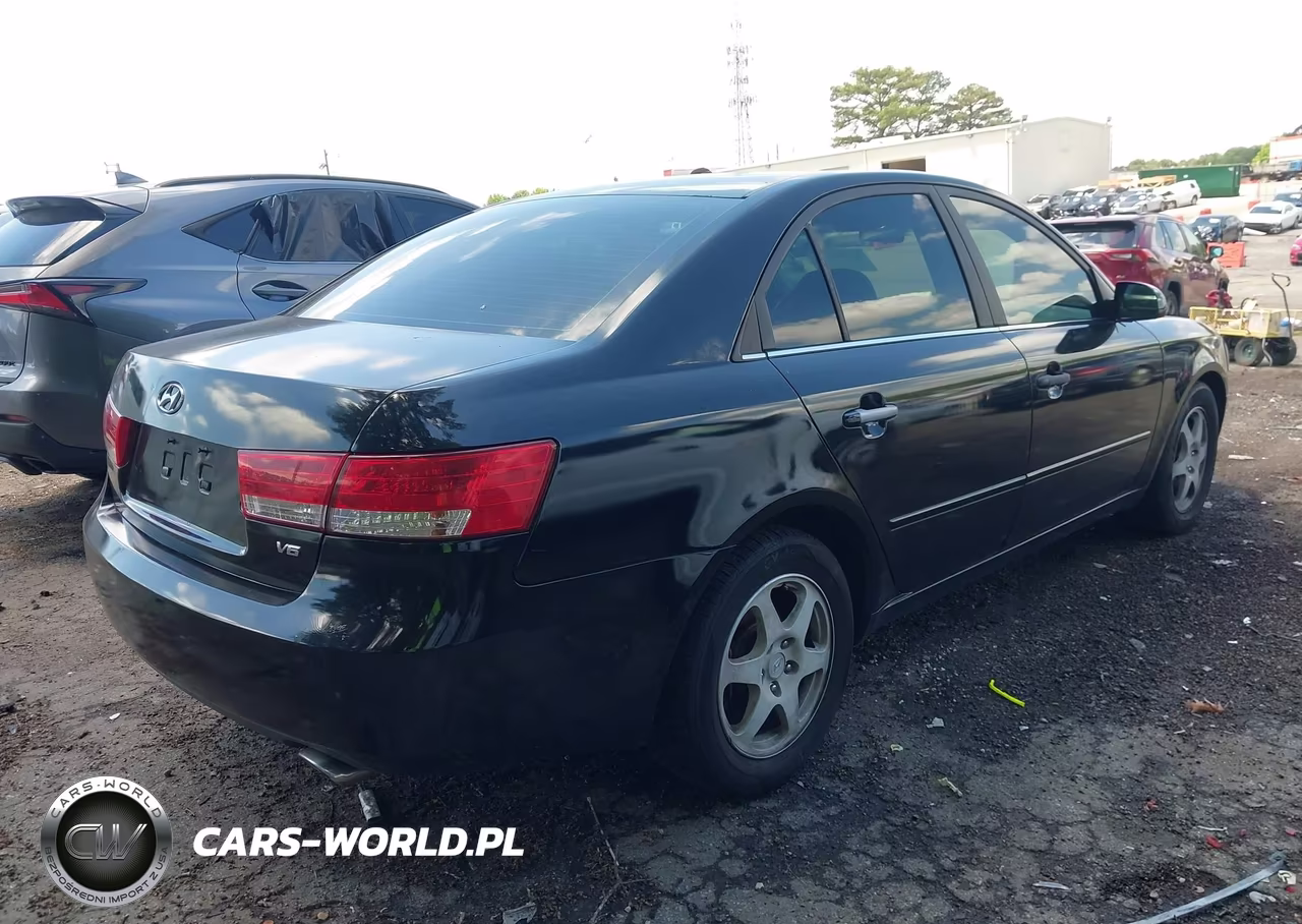 2006 Hyundai Sonata Gls V6-Lx V6 VIN:5NPEU46F66H153992 - 4