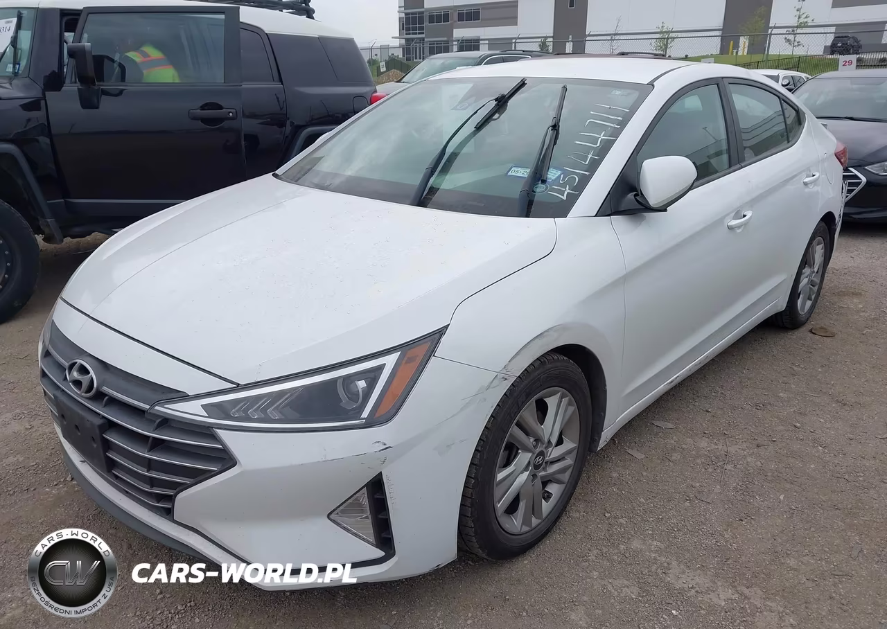 2020 Hyundai Elantra Sel VIN:5NPD84LF6LH579231 - 2