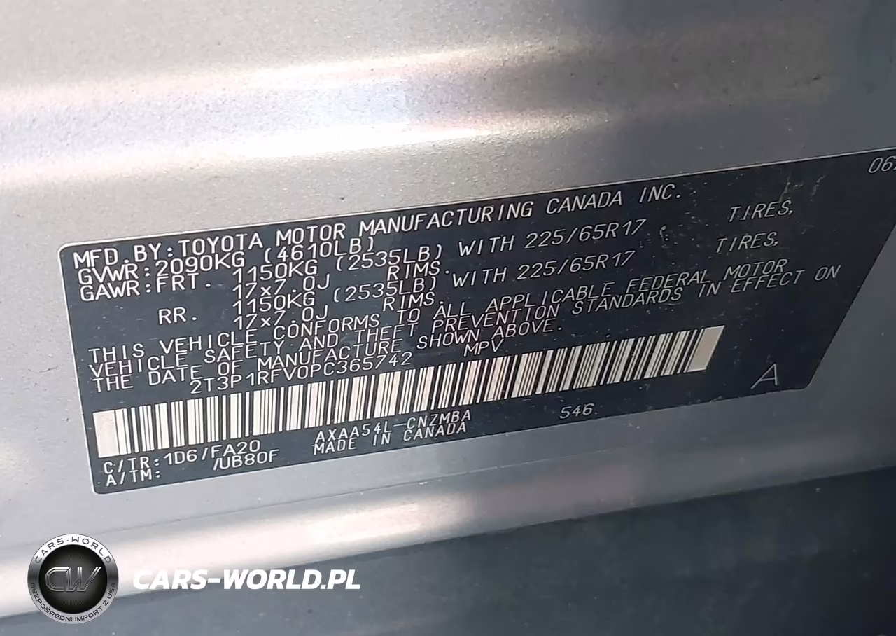 2023 Toyota Rav4 Xle VIN:2T3P1RFV0PC365742 - 9