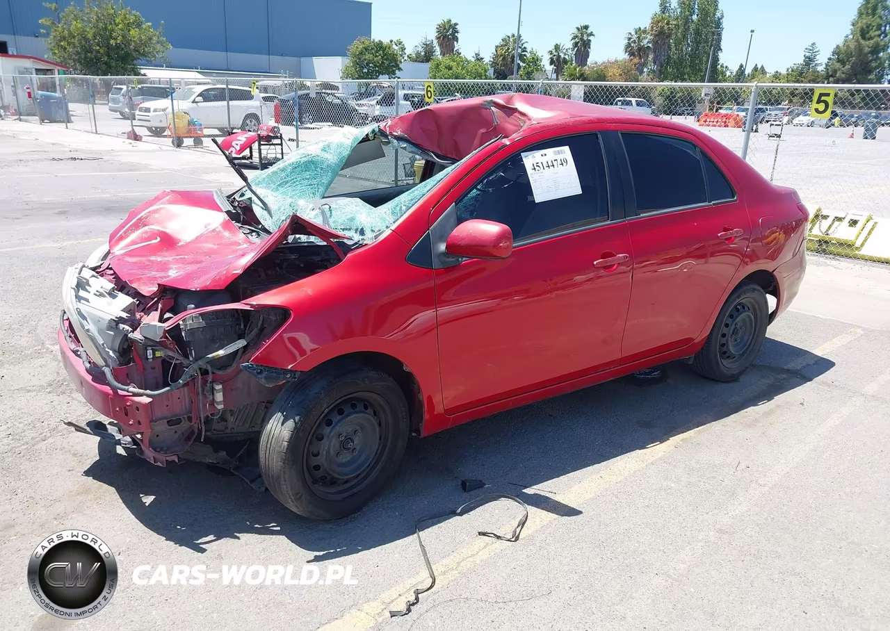 2007 Toyota Yaris VIN:JTDBT923971172236 - 2