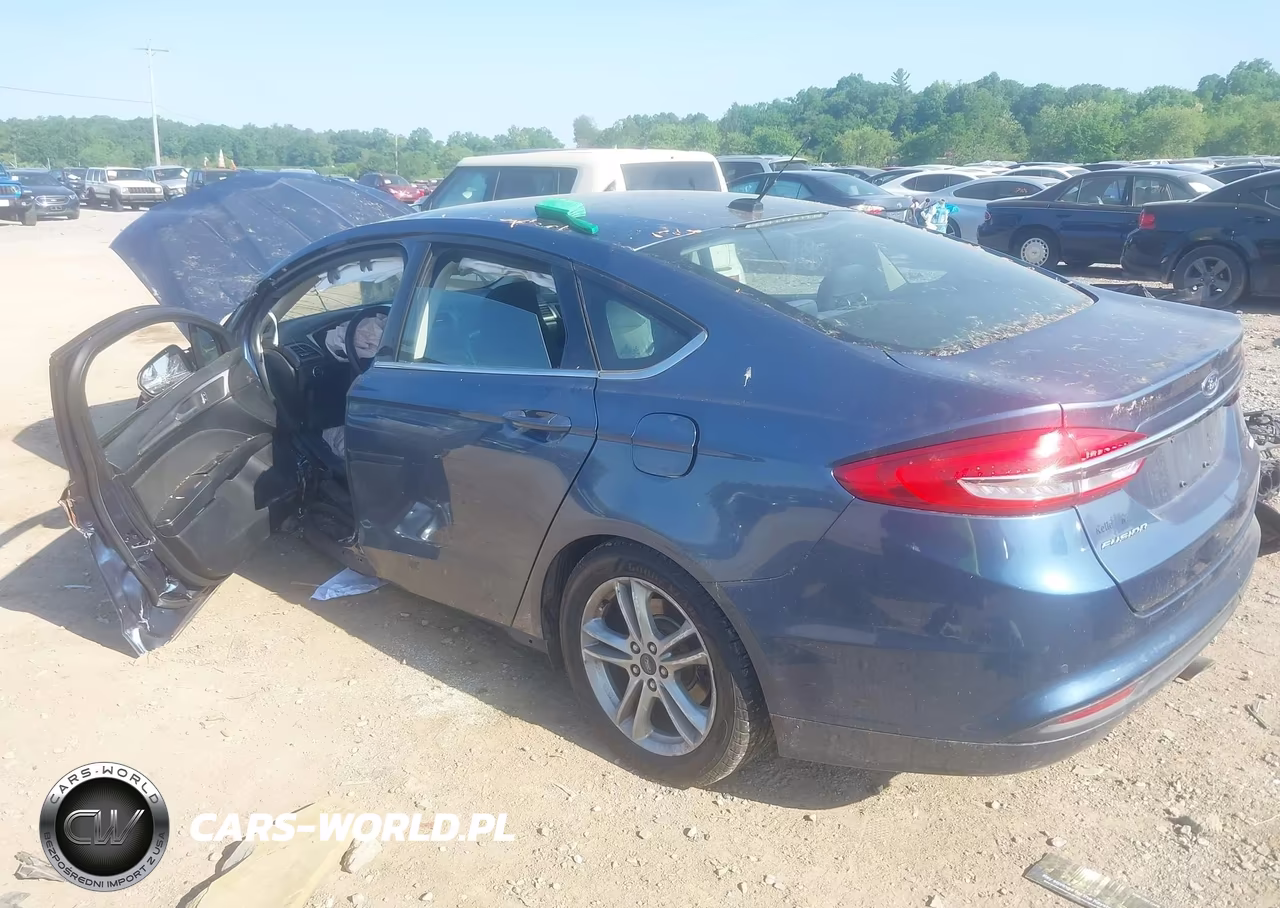2018 Ford Fusion Se VIN:3FA6P0HDXJR189888 - 3