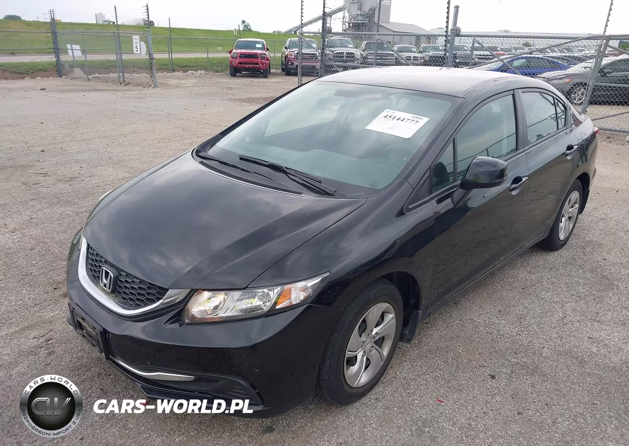 2013 Honda Civic Lx VIN:2HGFB2F59DH591578 - 2