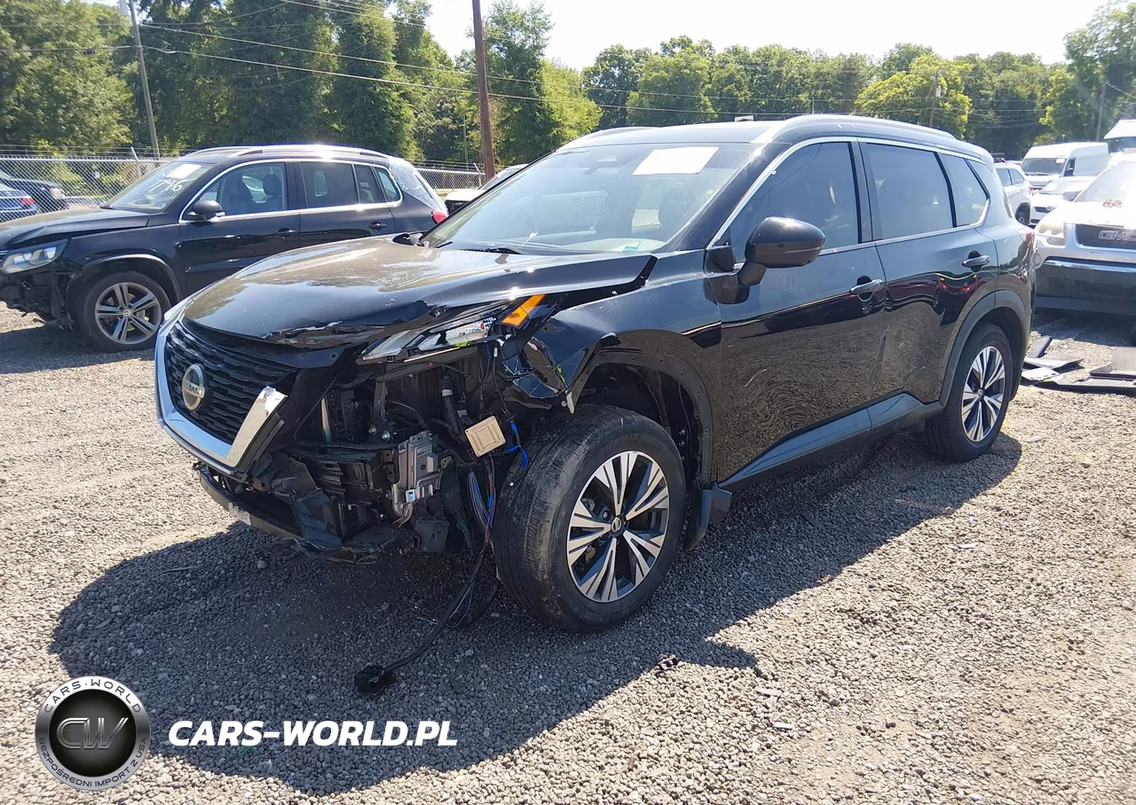 2021 Nissan Rogue Sv Fwd VIN:5N1AT3BA1MC699111 - 2