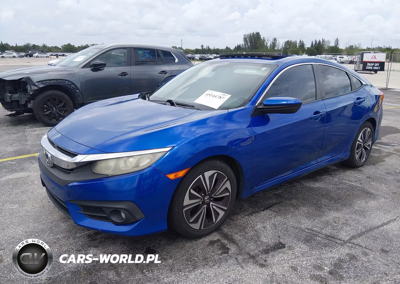2016 Honda Civic Ex-L VIN:19XFC1F71GE019864 - 2