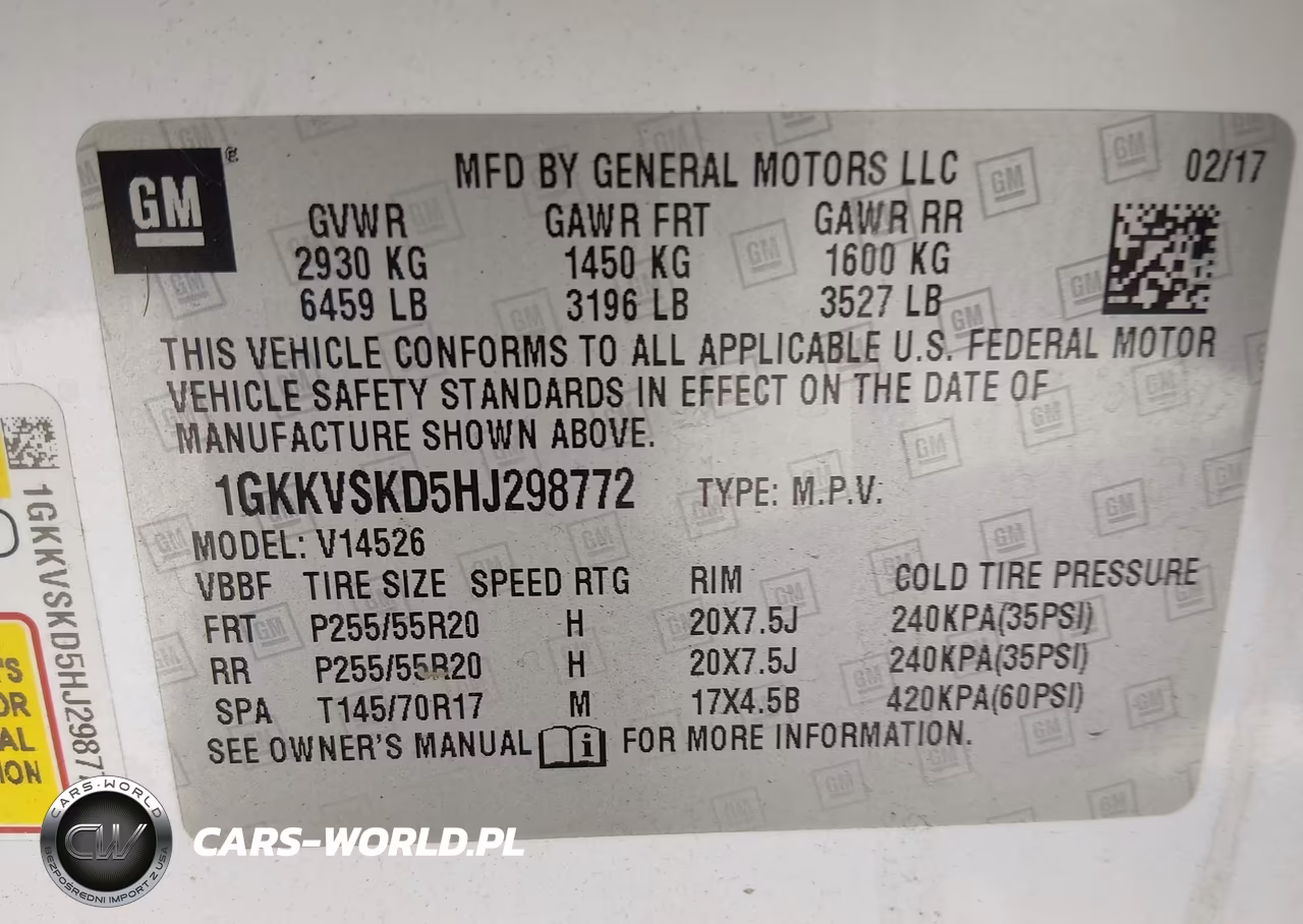 2017 GMC Acadia Limited VIN:1GKKVSKD5HJ298772 - 9