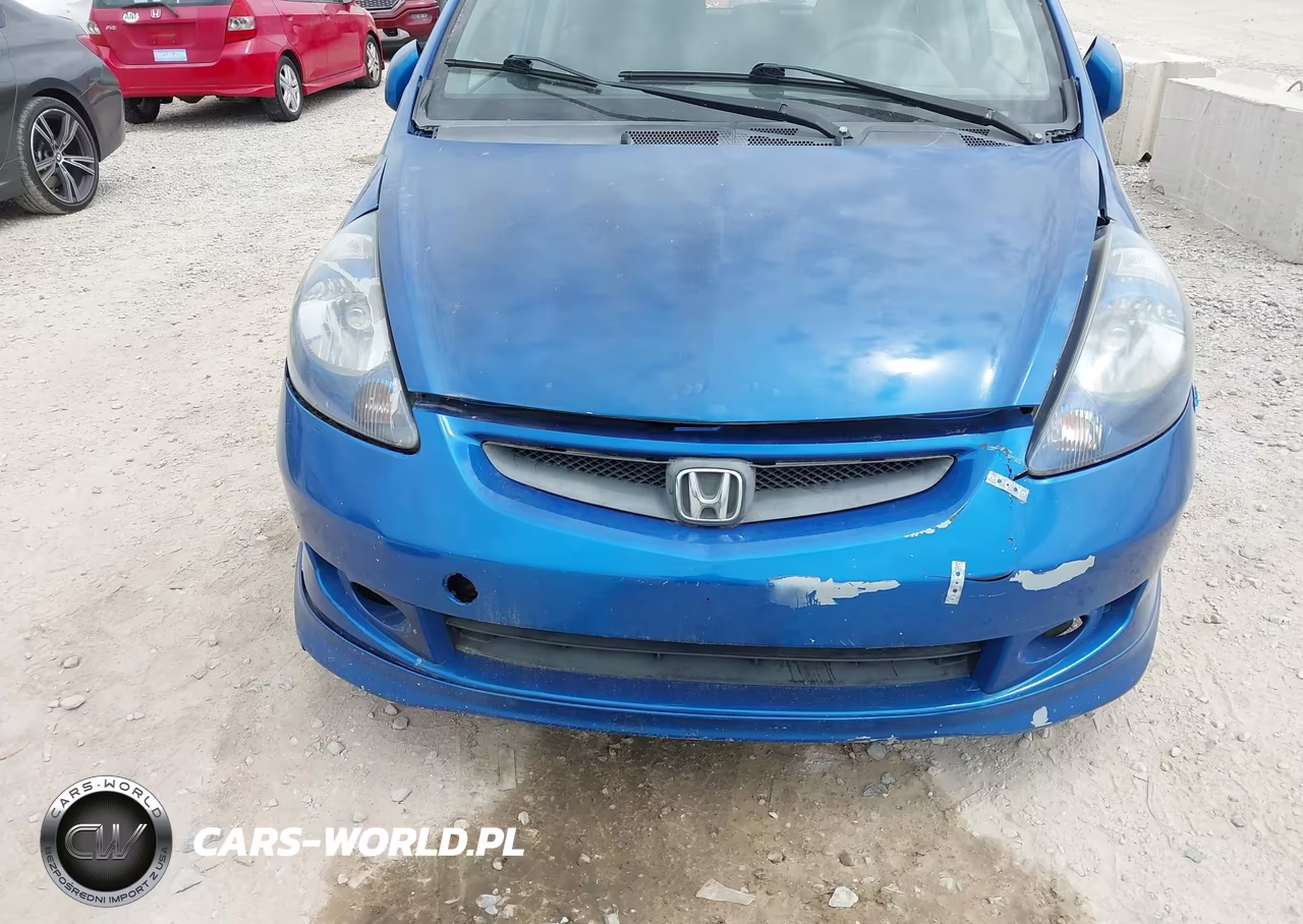 2007 Honda Fit Sport VIN:JHMGD38677S053935 - 6