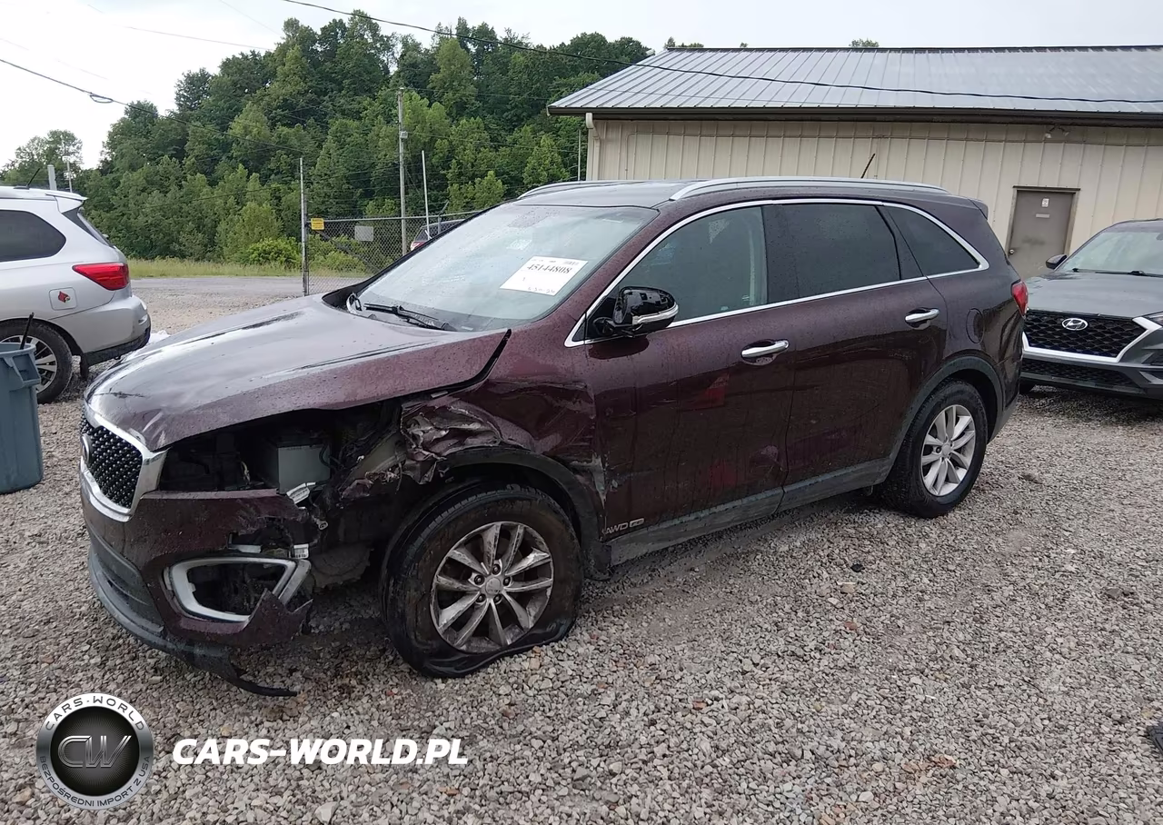 2018 Kia Sorento 3.3L Lx VIN:5XYPGDA50JG392095 - 2