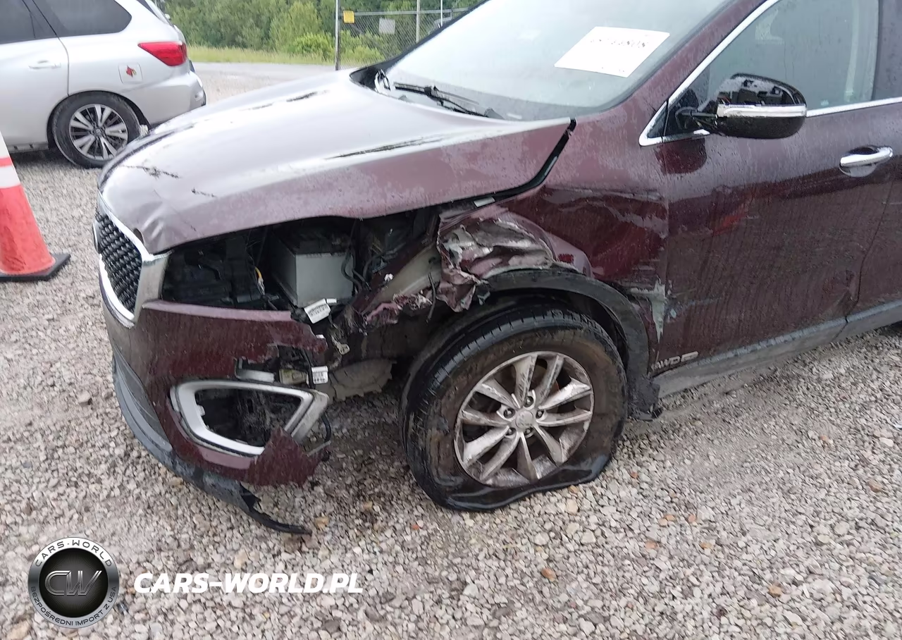 2018 Kia Sorento 3.3L Lx VIN:5XYPGDA50JG392095 - 6