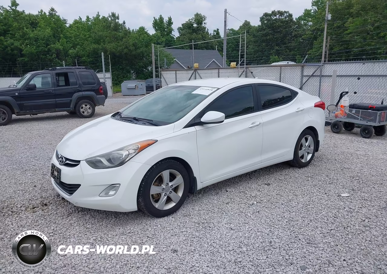 2013 Hyundai Elantra Gls VIN:5NPDH4AE9DH203134 - 2