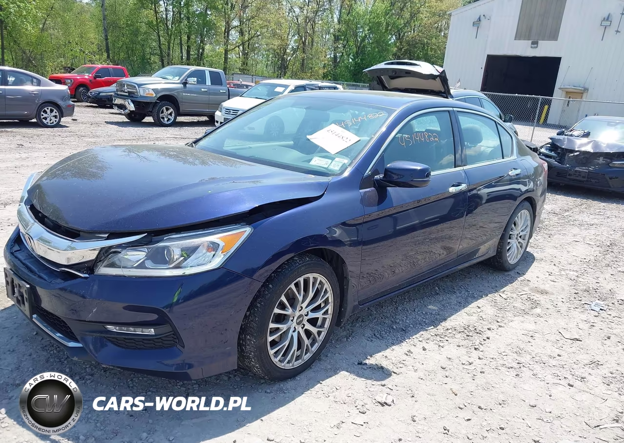 2016 Honda Accord Ex-L V-6 VIN:1HGCR3F89GA019587 - 2