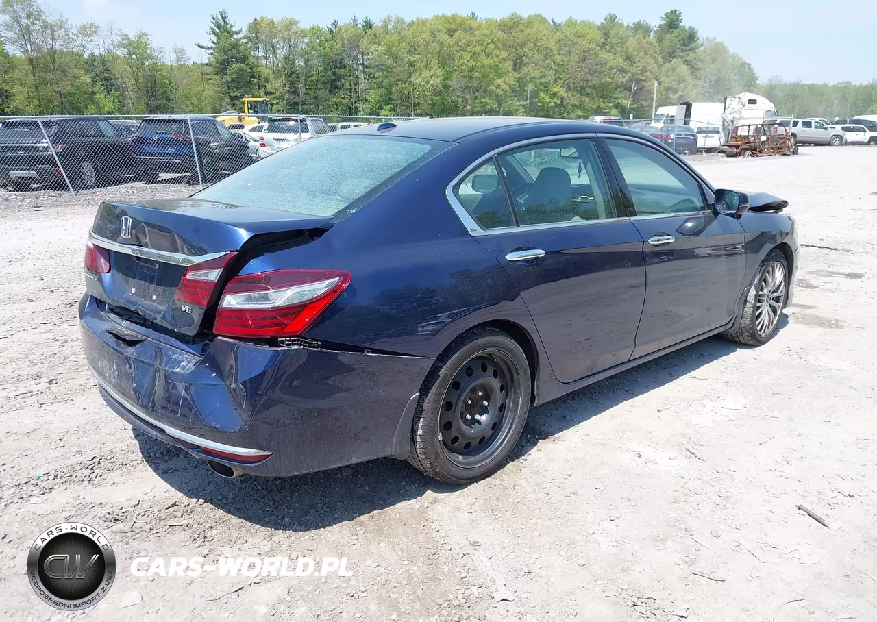2016 Honda Accord Ex-L V-6 VIN:1HGCR3F89GA019587 - 4