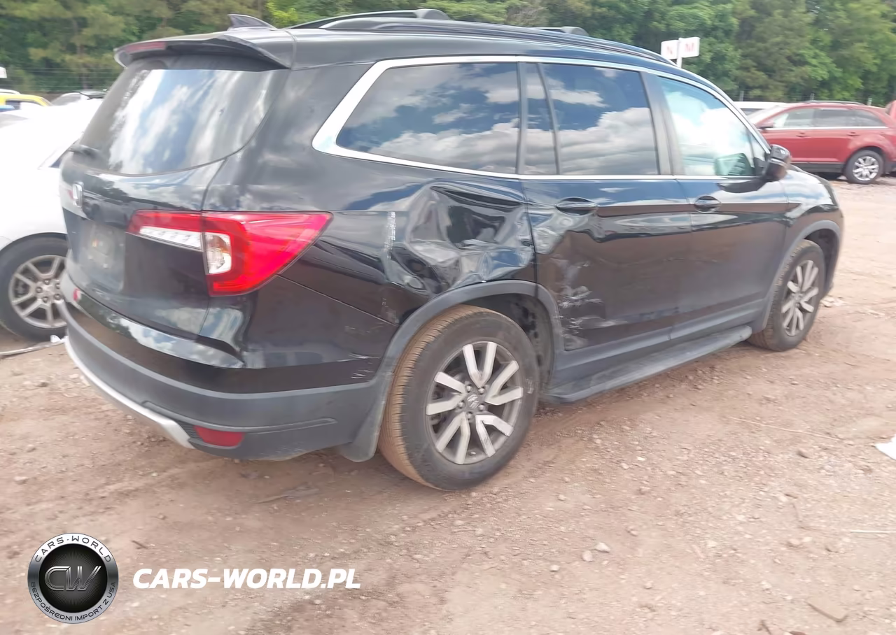 2020 Honda Pilot 2Wd Ex-L VIN:5FNYF5H51LB010332 - 4