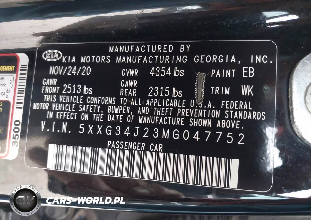 2021 Kia K5 Ex VIN:5XXG34J23MG047752 - 9