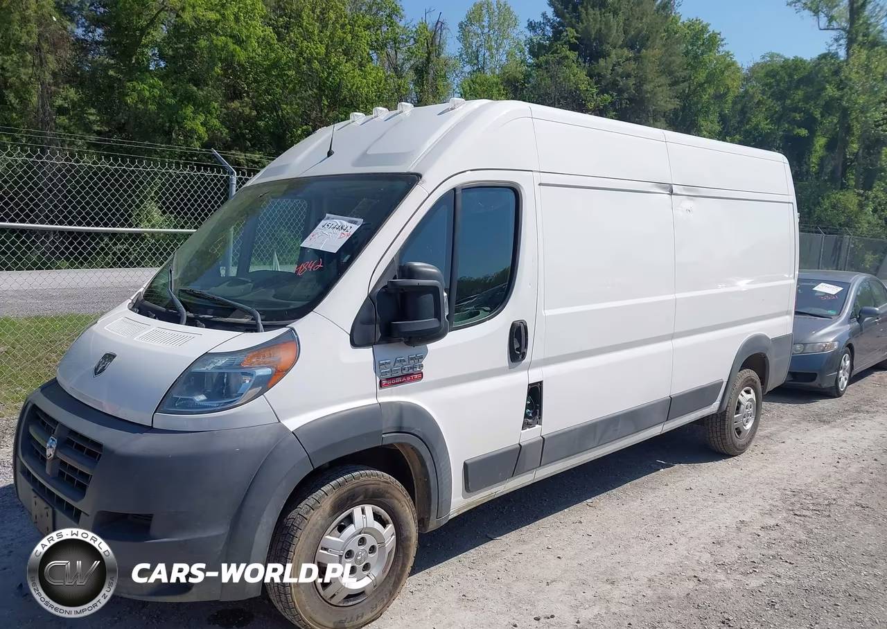2014 Ram Promaster 3500 High Roof VIN:3C6URVHD1EE126918 - 2