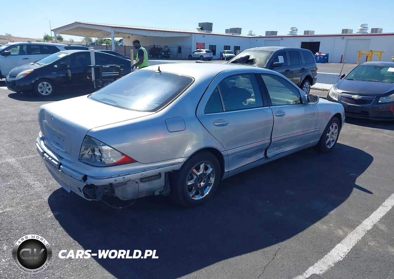 2001 Mercedes-Benz S 430 VIN:WDBNG70J61A139756 - 4