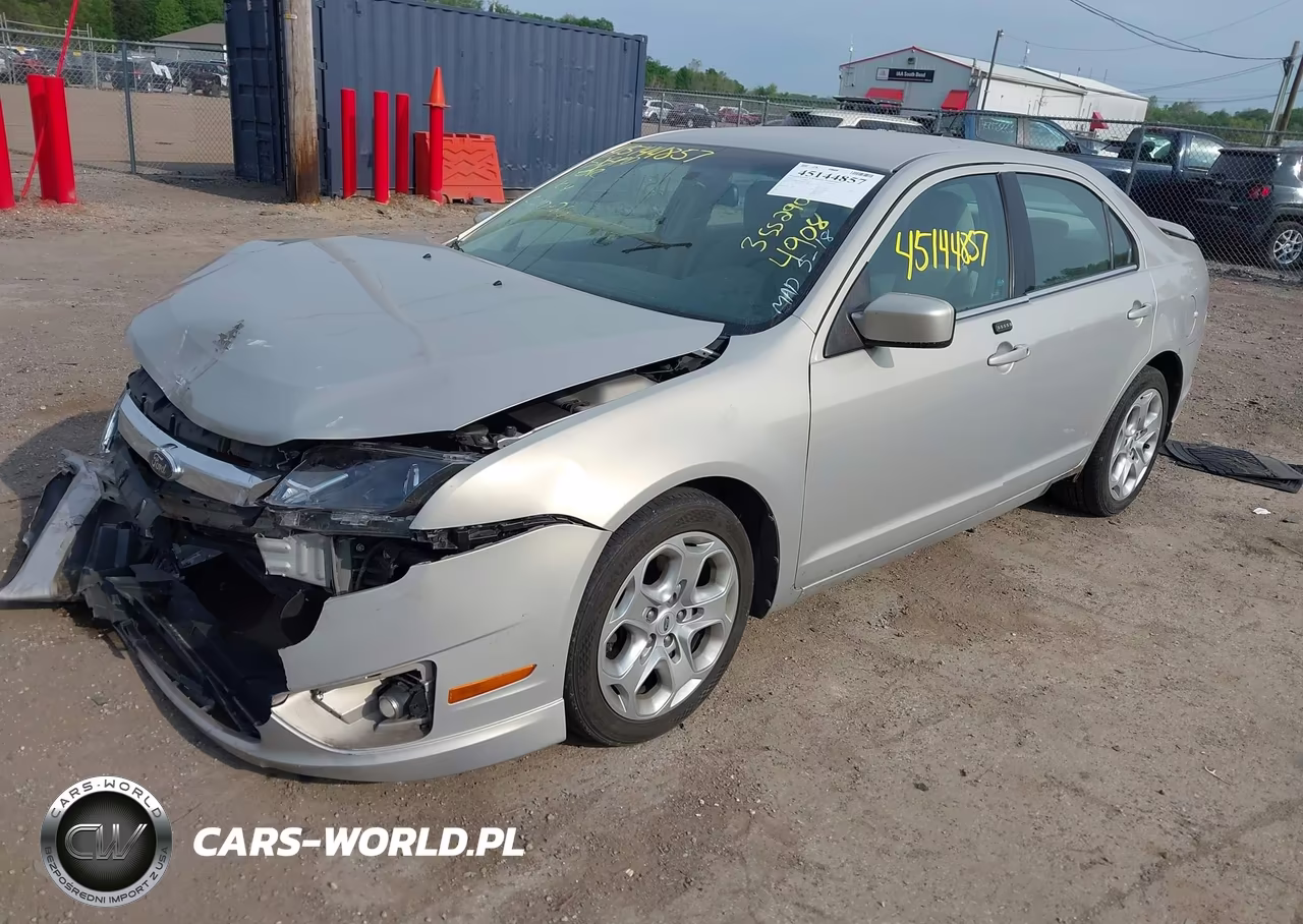 2010 Ford Fusion Se VIN:3FAHP0HA6AR355290 - 2