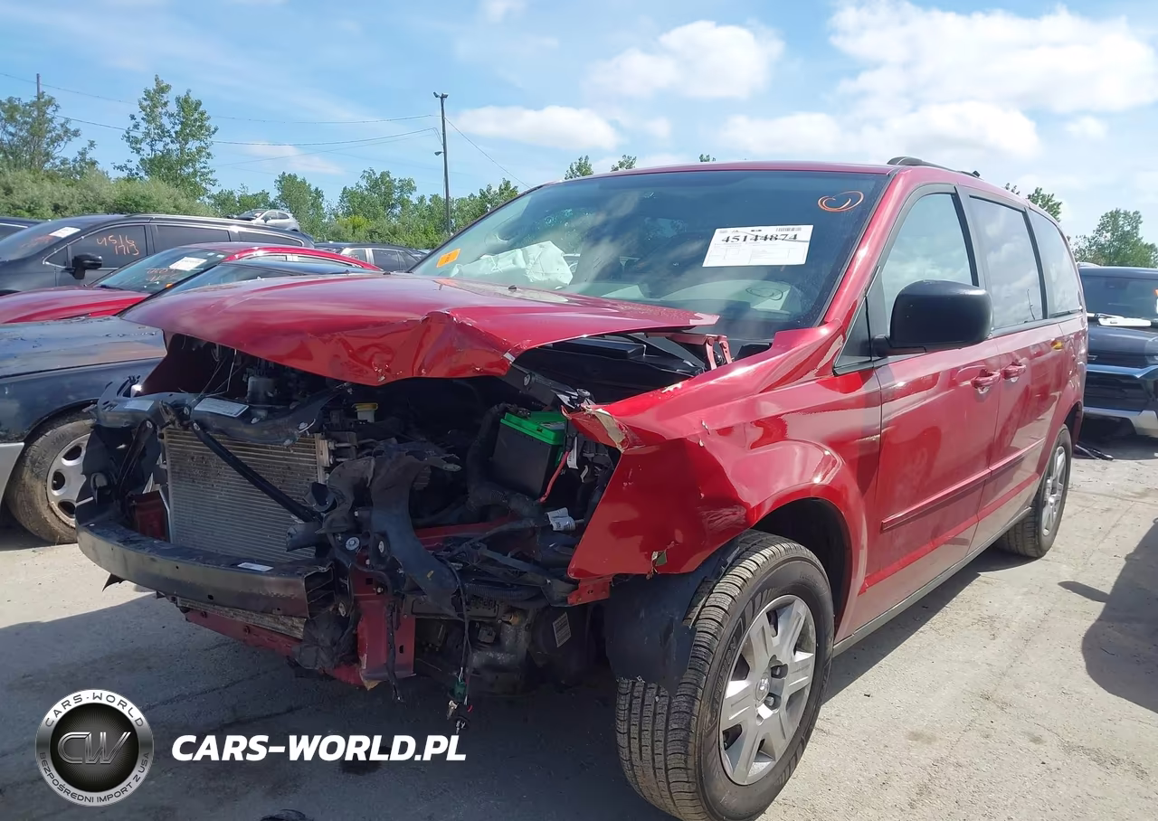 2009 Dodge Grand Caravan Se VIN:2D8HN44E99R616477 - 2