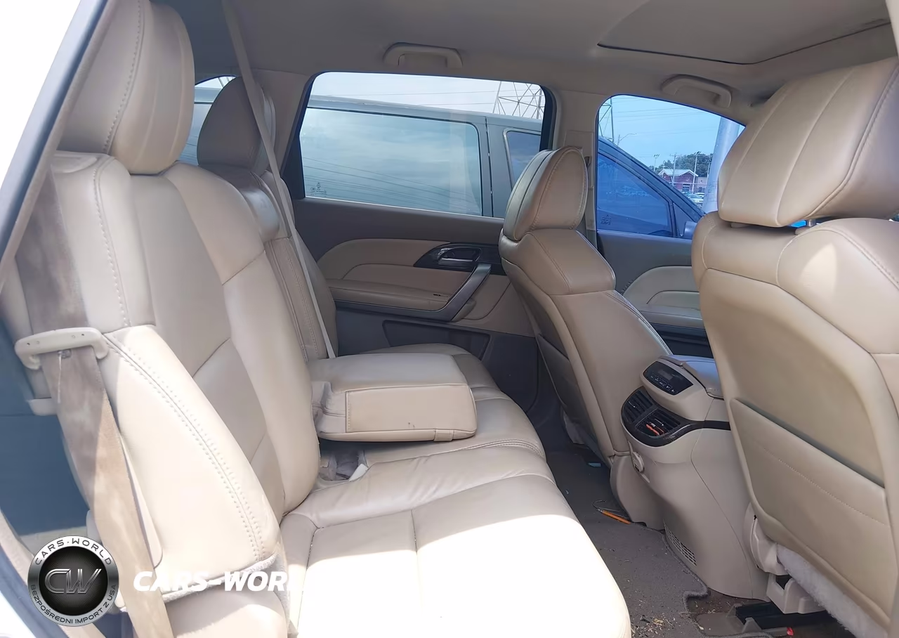 2012 Acura Mdx Technology Package VIN:2HNYD2H35CH508315 - 8