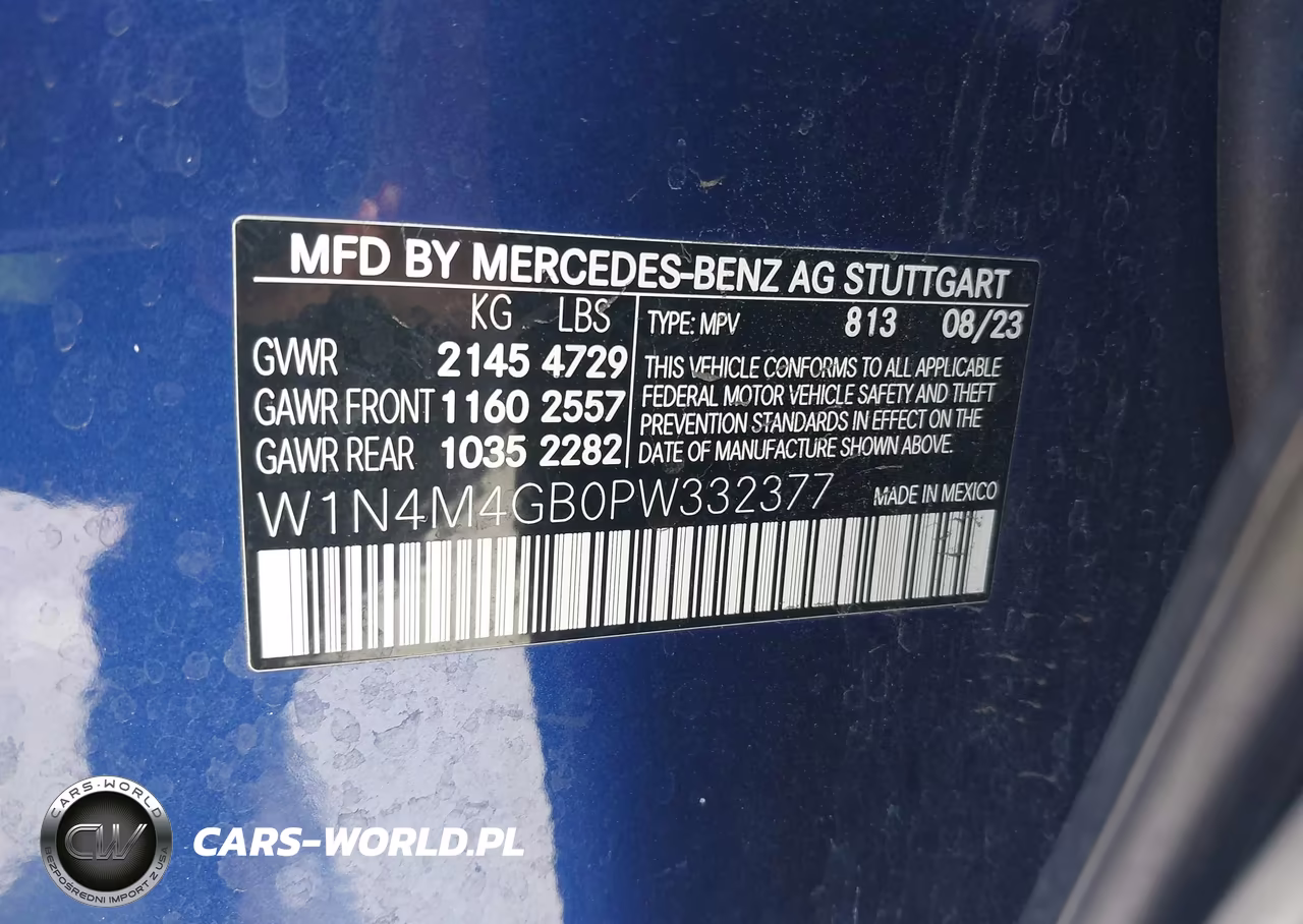 2023 Mercedes-Benz Glb 250 VIN:W1N4M4GB0PW332377 - 9