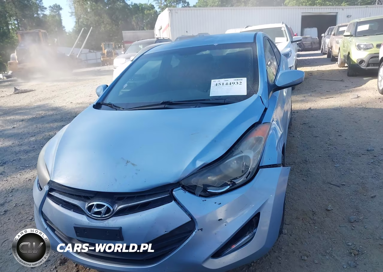 2013 Hyundai Elantra Gs VIN:KMHDH6AE4DU000309 - 12