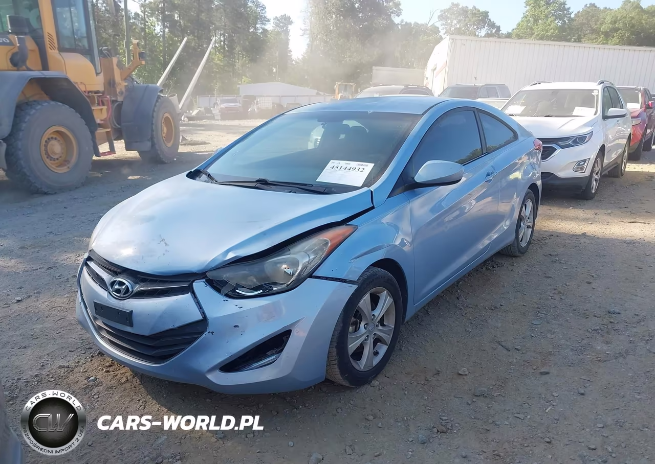 2013 Hyundai Elantra Gs VIN:KMHDH6AE4DU000309 - 2