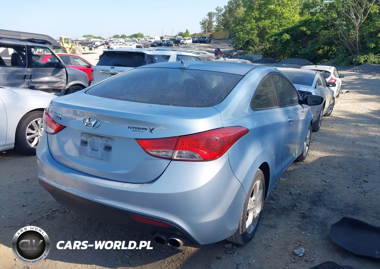 2013 Hyundai Elantra Gs VIN:KMHDH6AE4DU000309 - 4