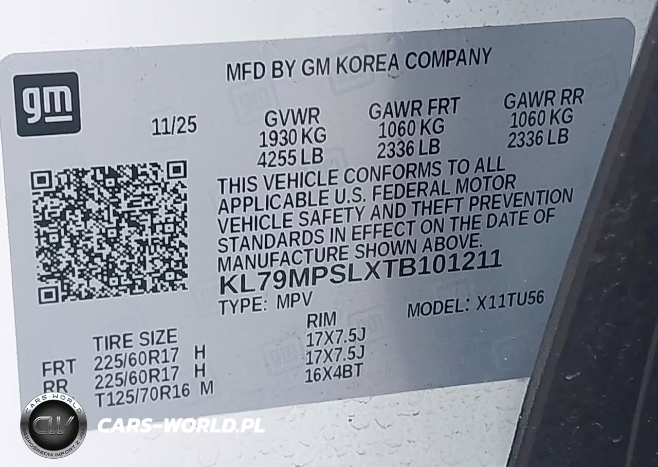 2026 Chevrolet Trailblazer Fwd Lt VIN:KL79MPSLXTB101211 - 9
