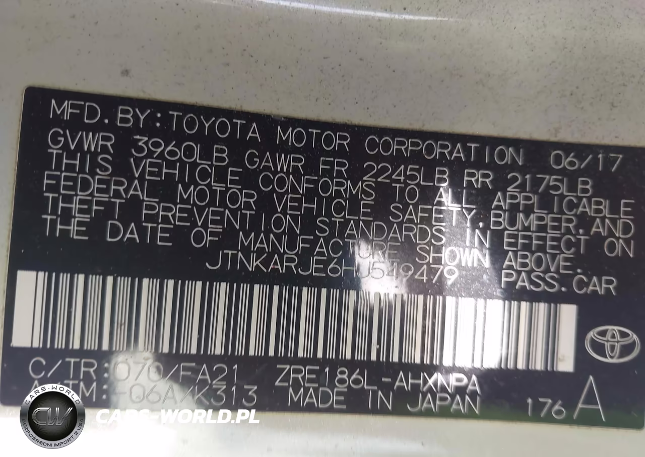 2017 Toyota Corolla Im VIN:JTNKARJE6HJ549479 - 9