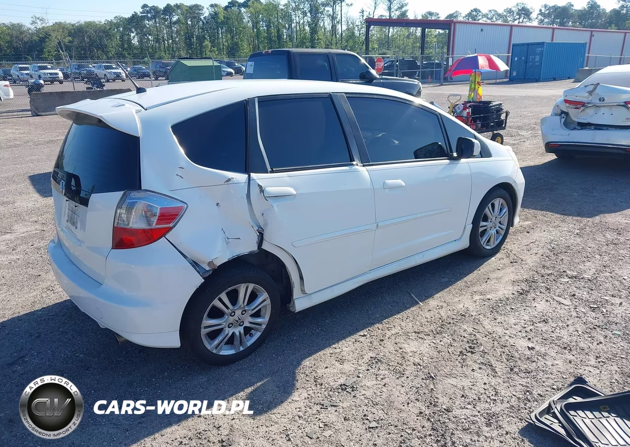 2010 Honda Fit Sport VIN:JHMGE8H45AC038506 - 4