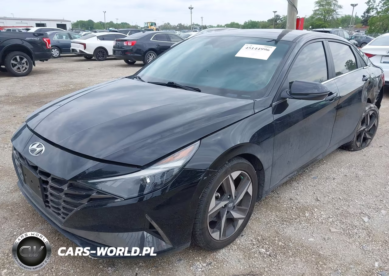 2021 Hyundai Elantra Sel VIN:KMHLN4AG7MU133222 - 2