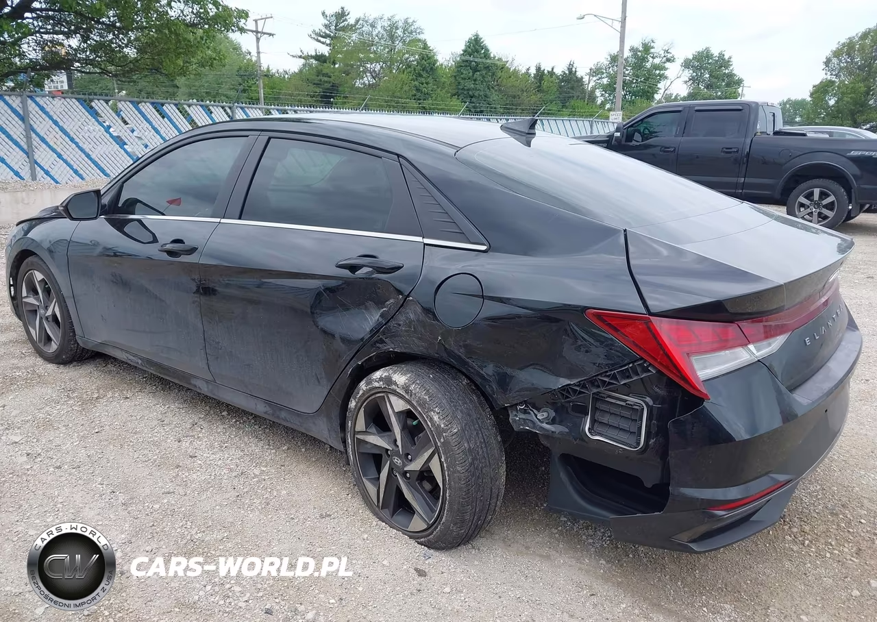 2021 Hyundai Elantra Sel VIN:KMHLN4AG7MU133222 - 3