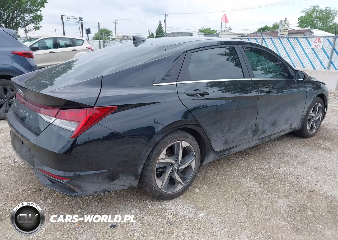 2021 Hyundai Elantra Sel VIN:KMHLN4AG7MU133222 - 4