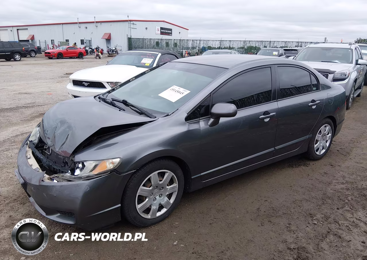 2009 Honda Civic Lx VIN:2HGFA165X9H313924 - 2