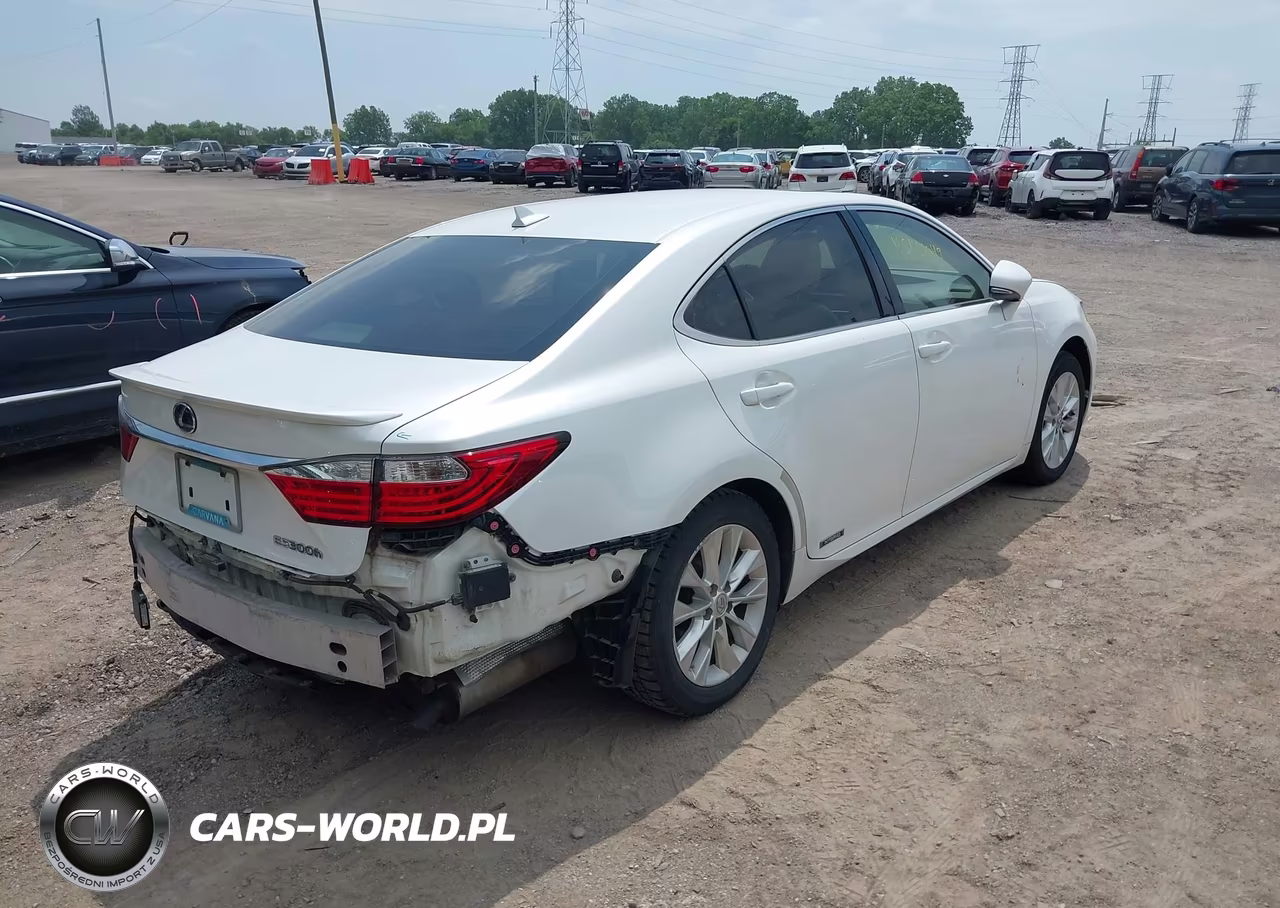 2013 Lexus Es 300H VIN:JTHBW1GG2D2004169 - 4