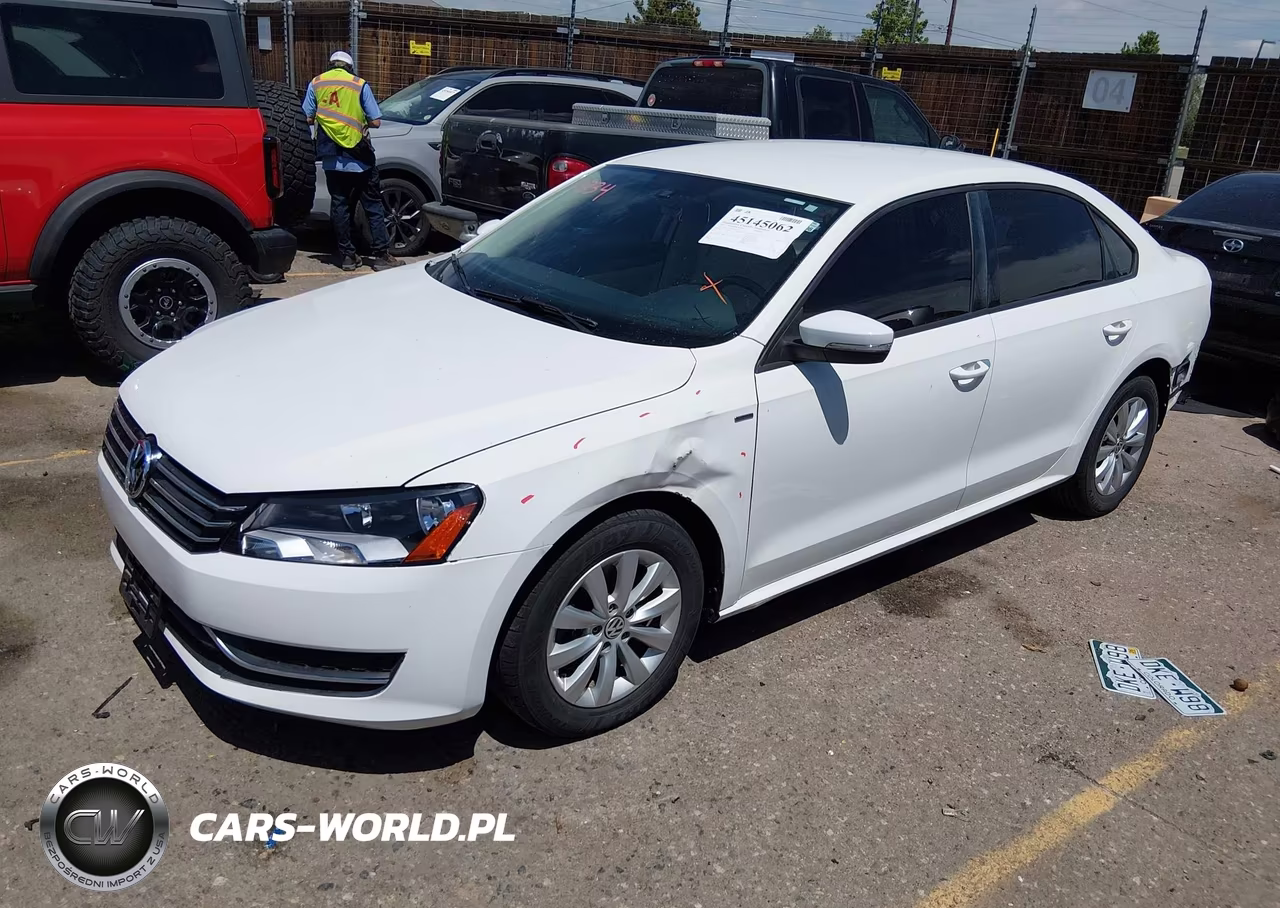 2014 Volkswagen Passat 1.8T Wolfsburg Edition VIN:1VWAT7A3XEC120971 - 2