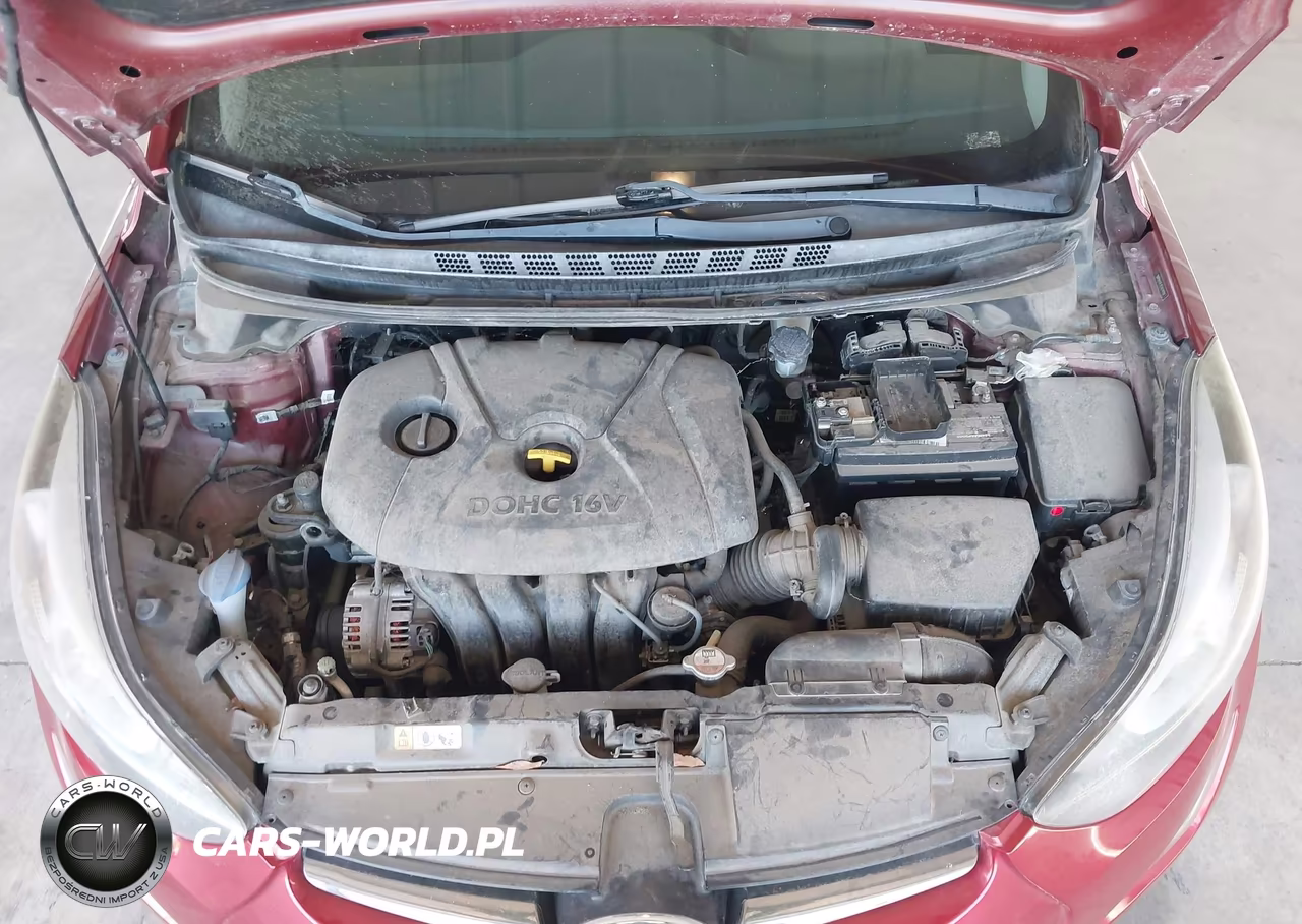 2014 Hyundai Elantra Limited VIN:5NPDH4AE4EH474104 - 10