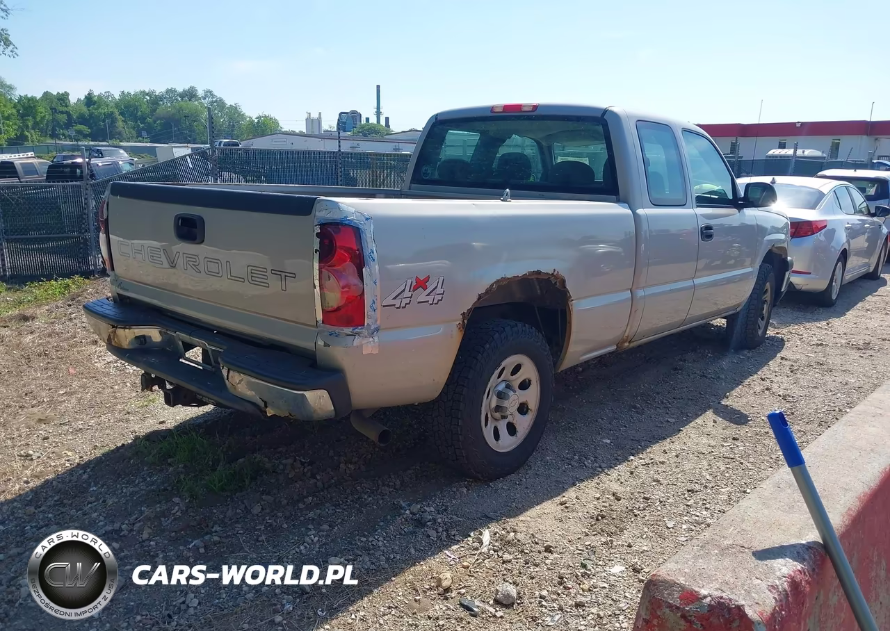 2007 Chevrolet Silverado 1500 Classic Work Truck VIN:1GCEK19Z77Z161491 - 4