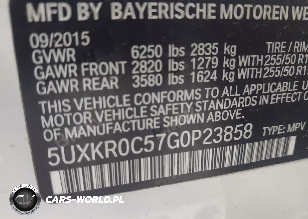 2016 BMW X5 xDrive35I VIN:5UXKR0C57G0P23858 - 9