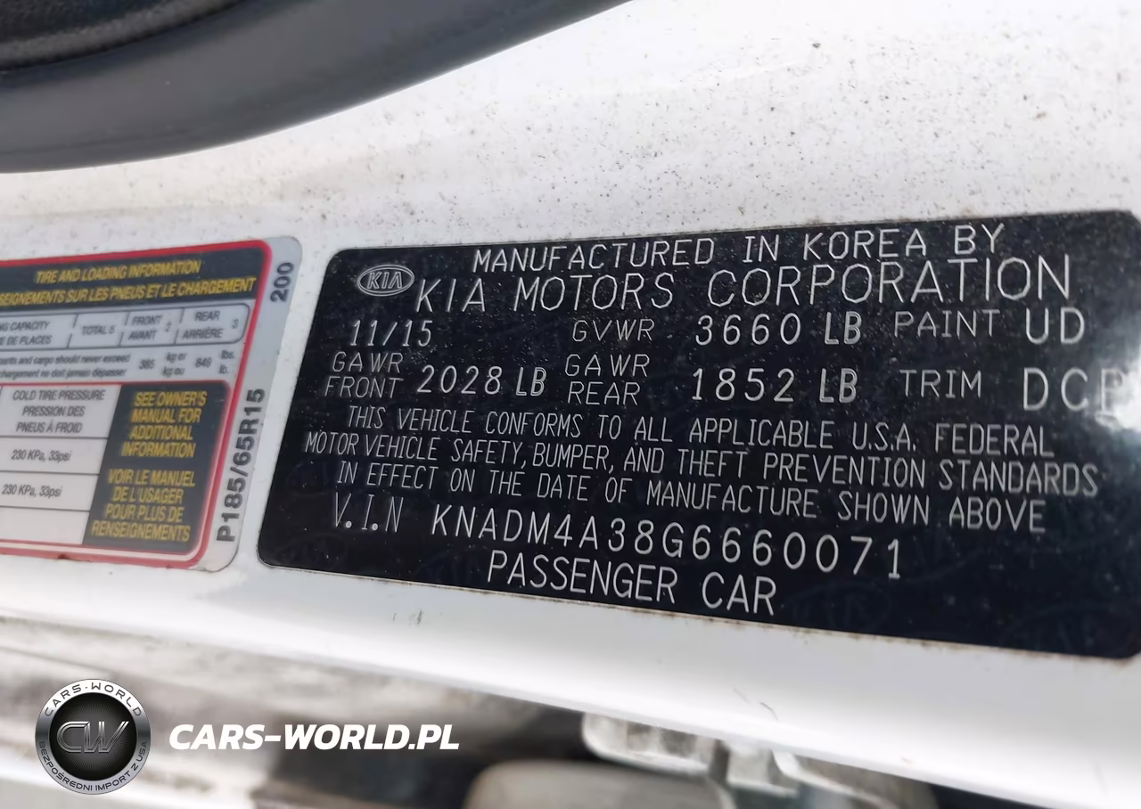 2016 Kia Rio Lx VIN:KNADM4A38G6660071 - 9