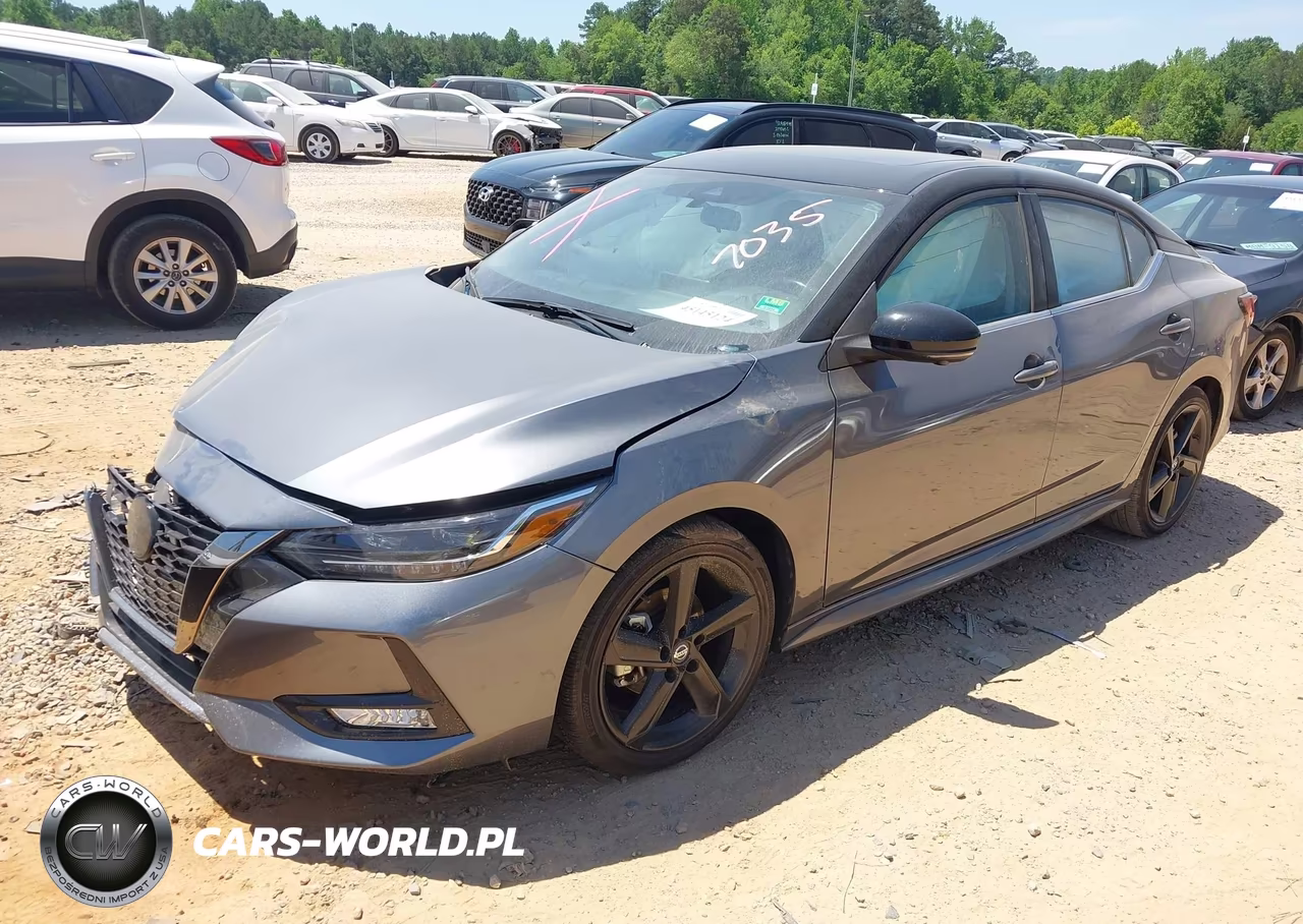 2022 Nissan Sentra Sr Xtronic Cvt VIN:3N1AB8DV5NY277035 - 2