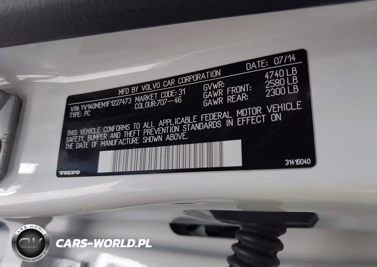 2015 Volvo V60 T5 Platinum VIN:YV140MEM1F1227473 - 9