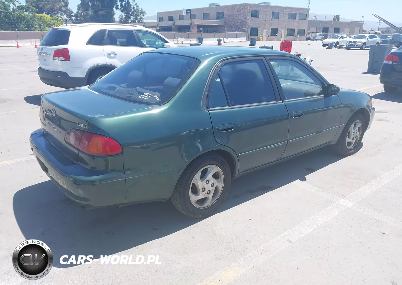 2001 Toyota Corolla Le VIN:1NXBR12E81Z435805 - 4