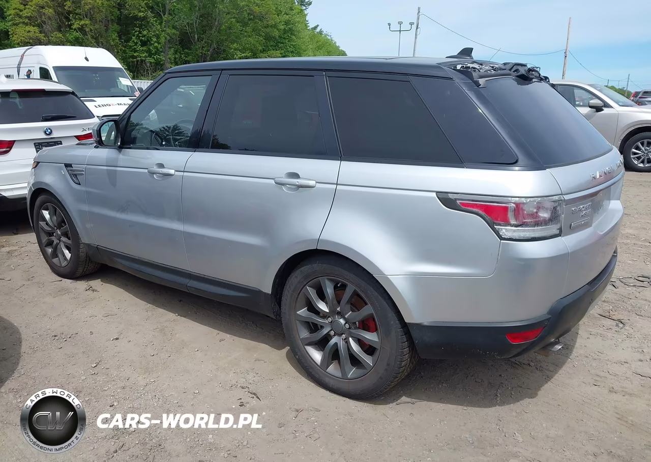 2016 Land Rover Range Rover Sport 3.0L V6 Supercharged Hse VIN:SALWR2PF9GA112427 - 3