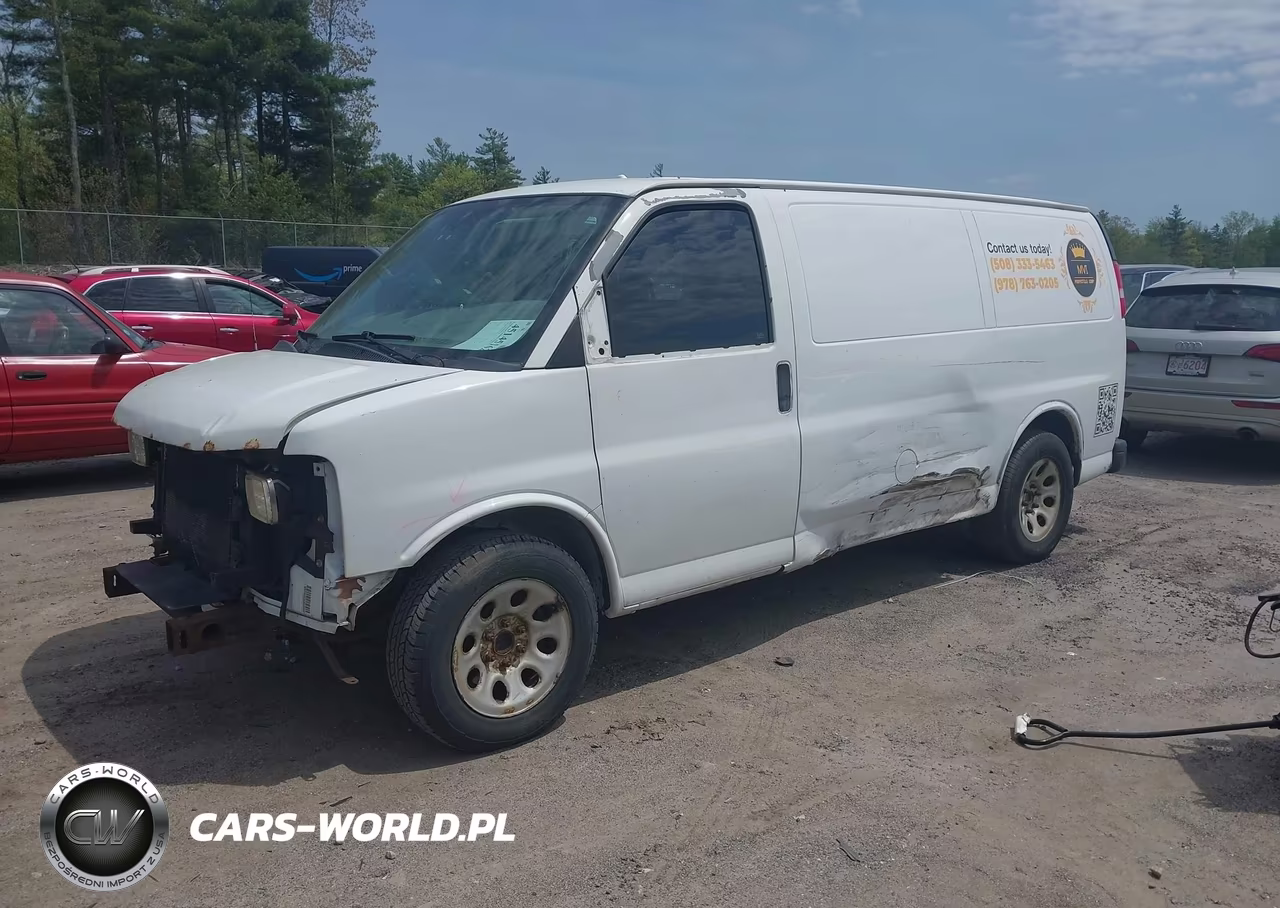 2013 Chevrolet Express 1500 Work Van VIN:1GCSGAFXXD1156786 - 2