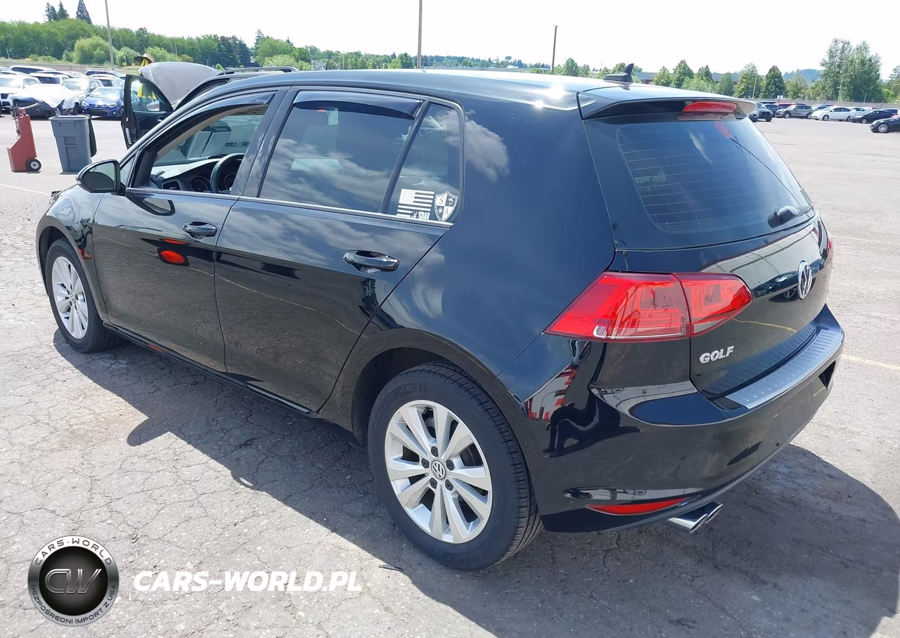 2015 Volkswagen Golf Tdi S 4-Door VIN:3VW2A7AU2FM050398 - 3